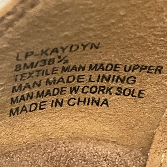 LUCKY BRAND, WOMEN’S KAYDEN ANKLE STRAP, WEDGE SANDALS, SIZE 8 - Picture 10 of 10